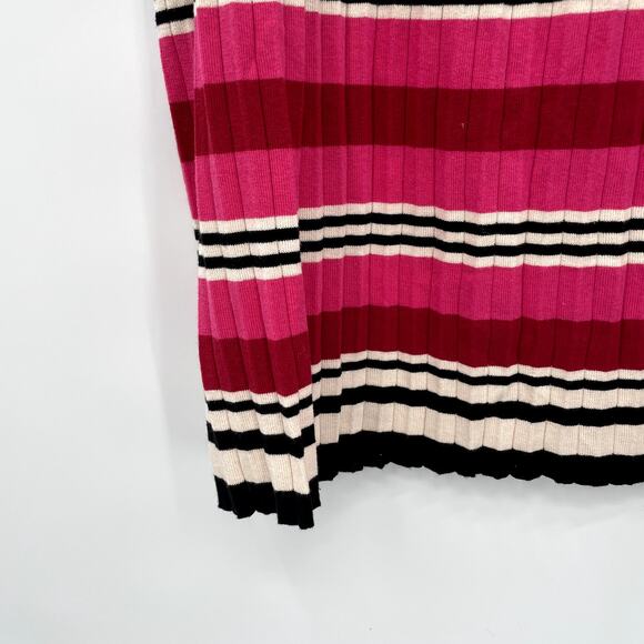 ANTHROPOLOGIE NWT Dolan Dora Knit Striped Stretch Midi Skirt // S - Picture 4 of 10